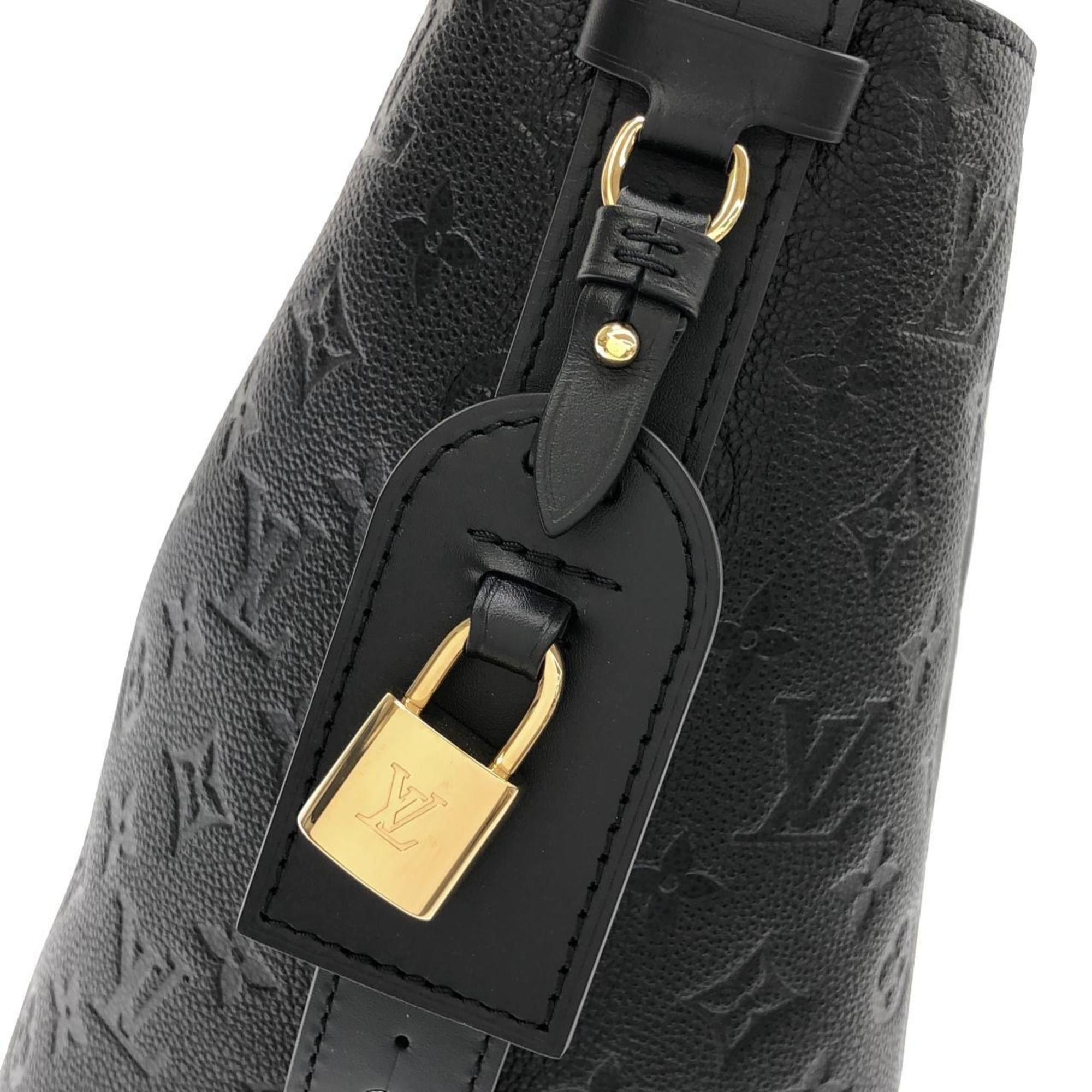 Louis Vuitton Black Monogram Empreinte Shoulder Bag