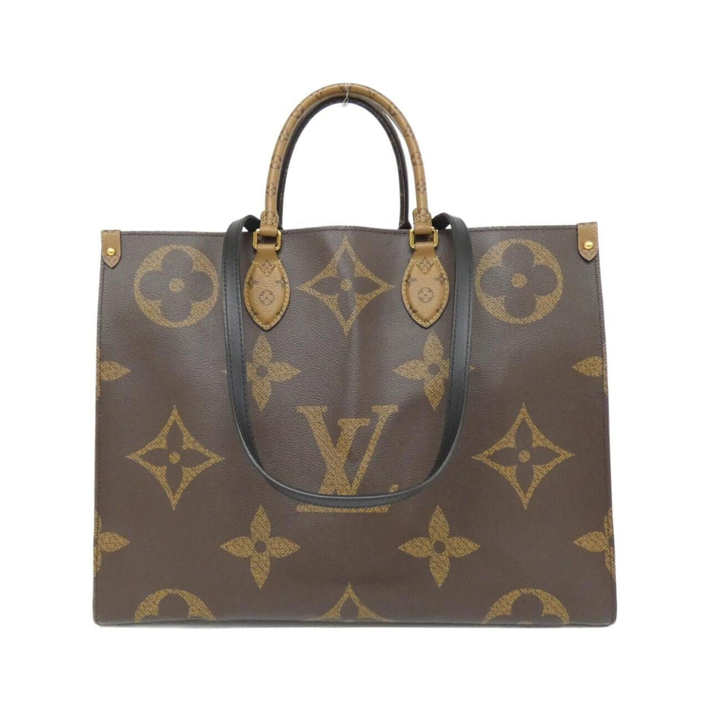 Louis Vuitton Marron Coated Canvas Handbag