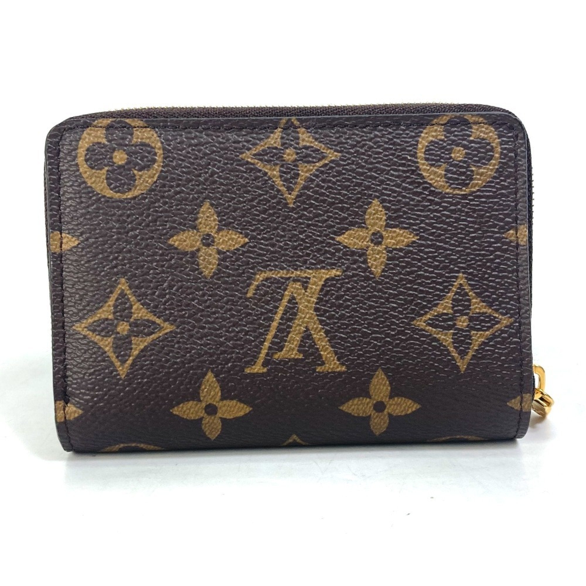 Louis Vuitton Monogram Brown Fuchsia Monogram Wallet