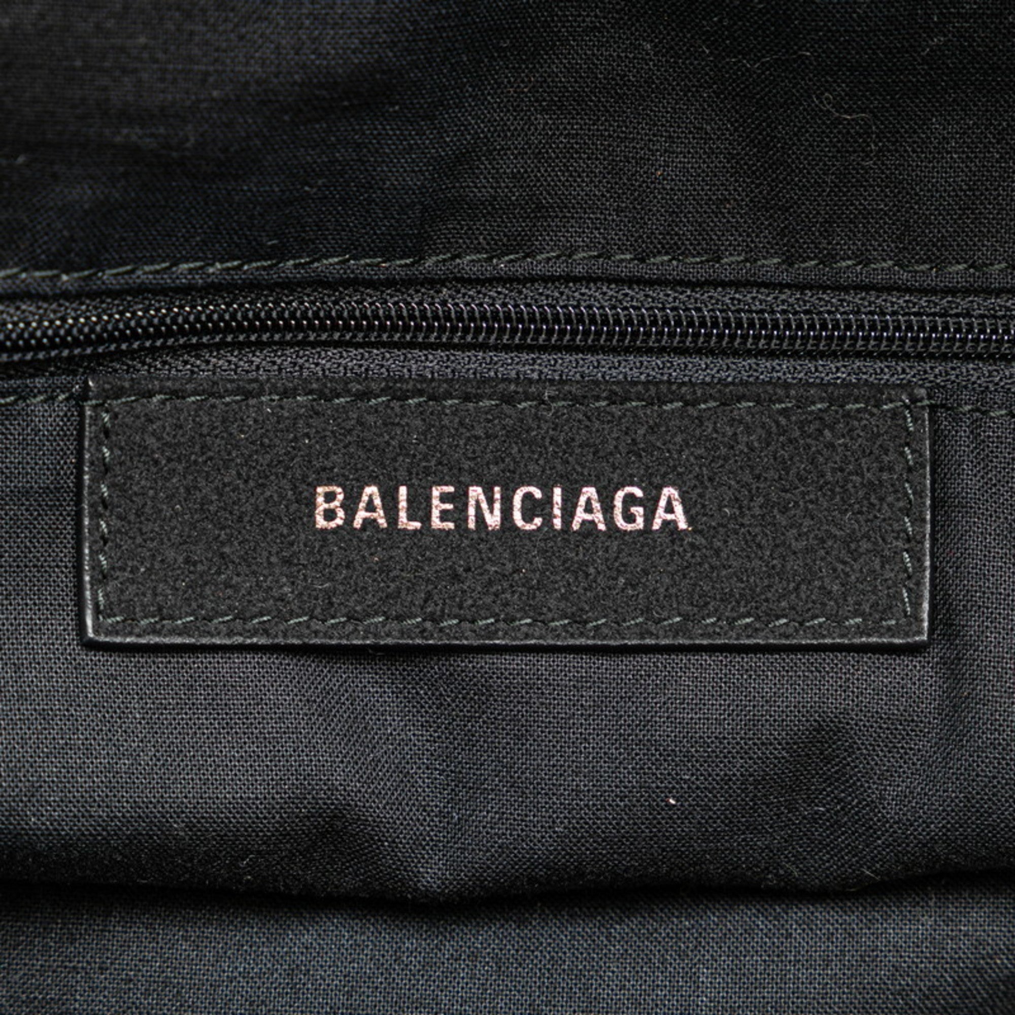 Balenciaga Red Color Nylon Canvas Backpack