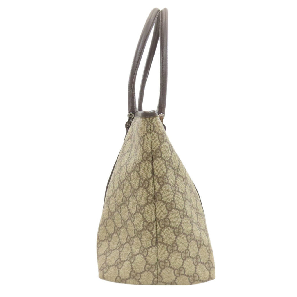 Gucci Brown Pvc Tote Bag (Pre-Owned)
