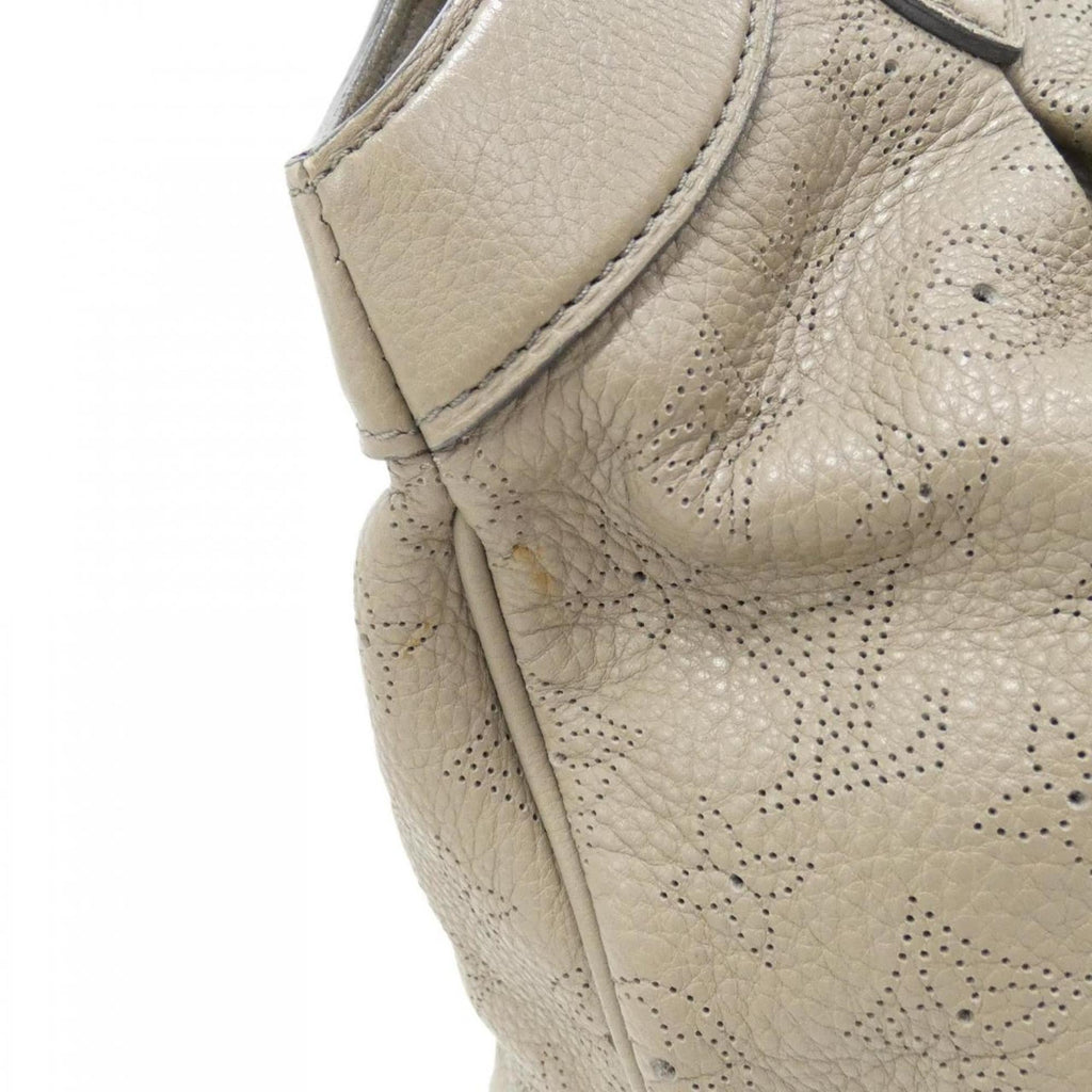 Louis Vuitton Mahina Taupe Leather Handbag