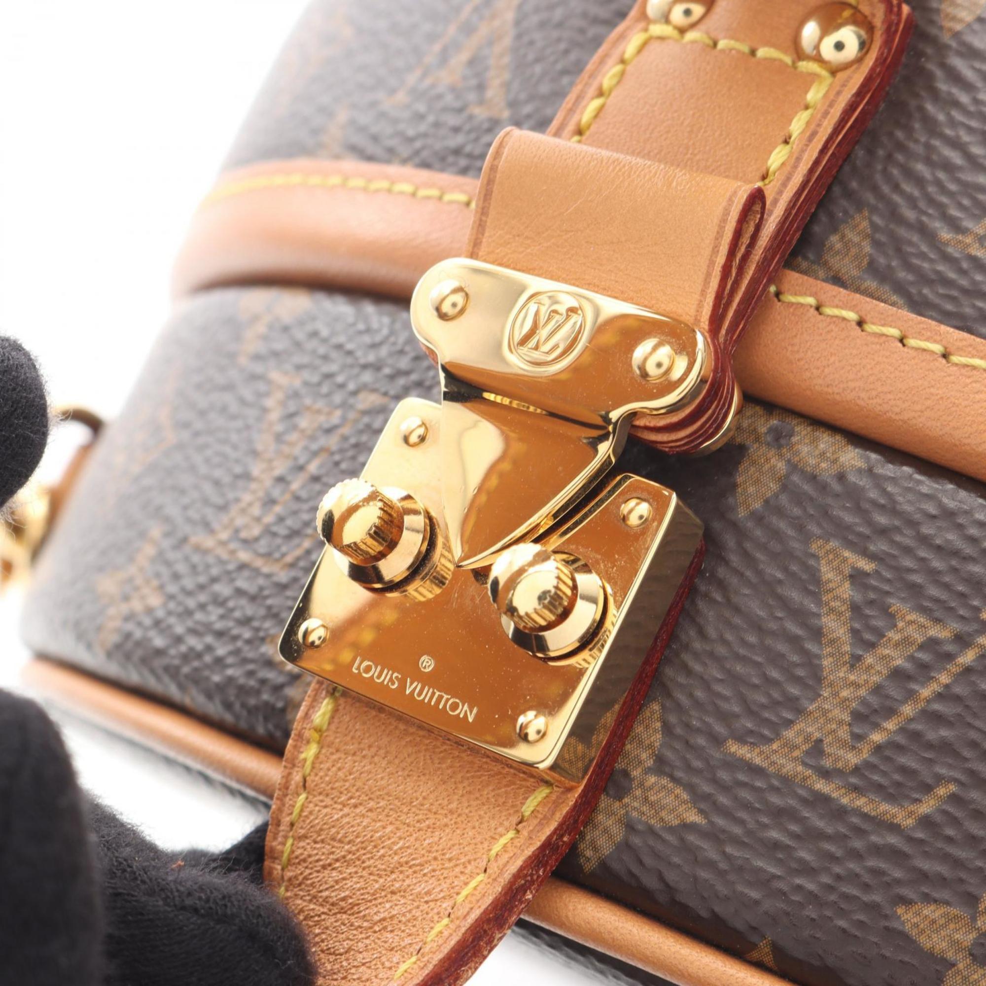 Louis Vuitton Brown Monogram Coated Canvas Handbag
