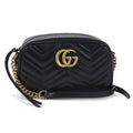 Gucci Black Leather Shoulder Bag (Pre-Owned)