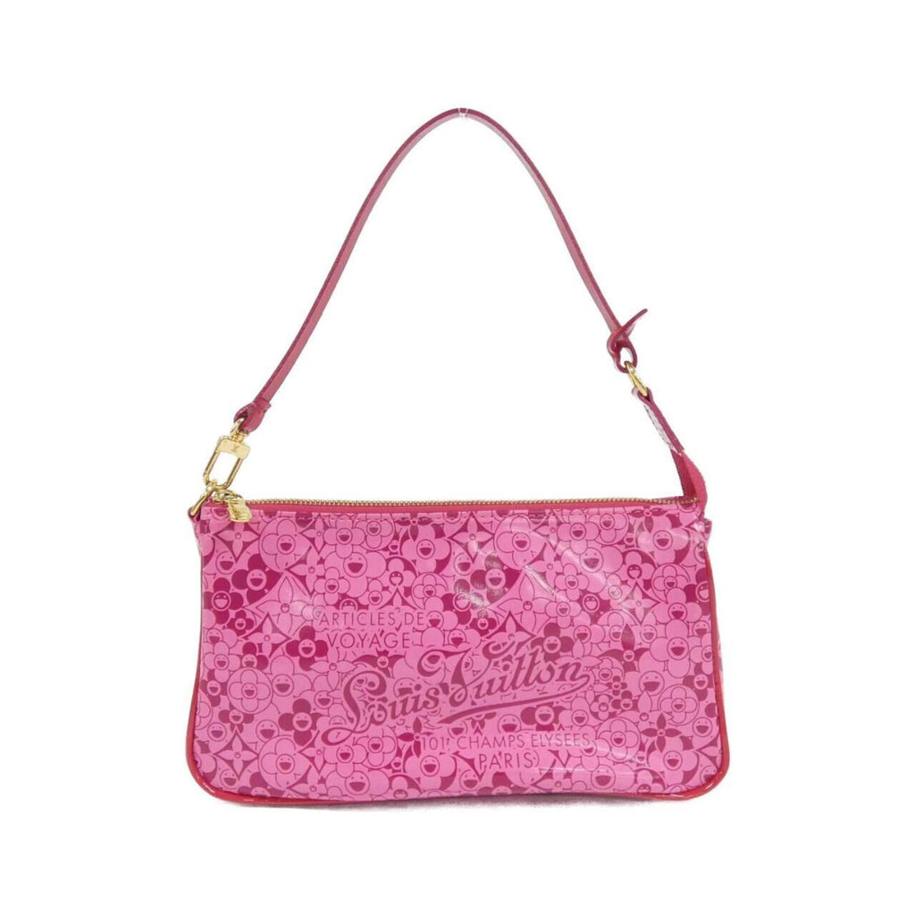 Louis Vuitton Rose Pvc Pochette Pouch
