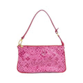 Louis Vuitton Rose Pvc Pochette Pouch