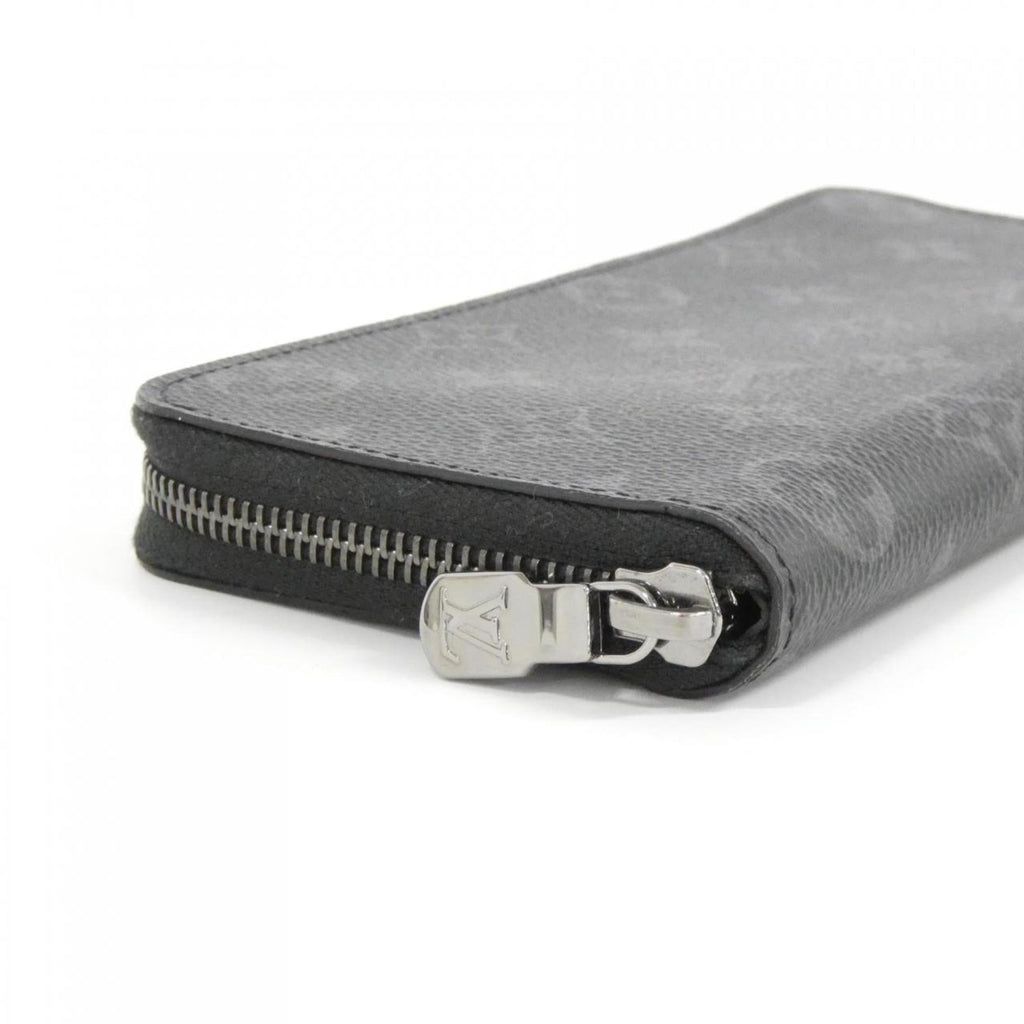 Louis Vuitton Black Coated Canvas Long Wallet