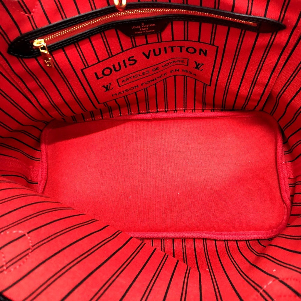 Louis Vuitton Brown Monogram Canvas Pouch Tote Bag