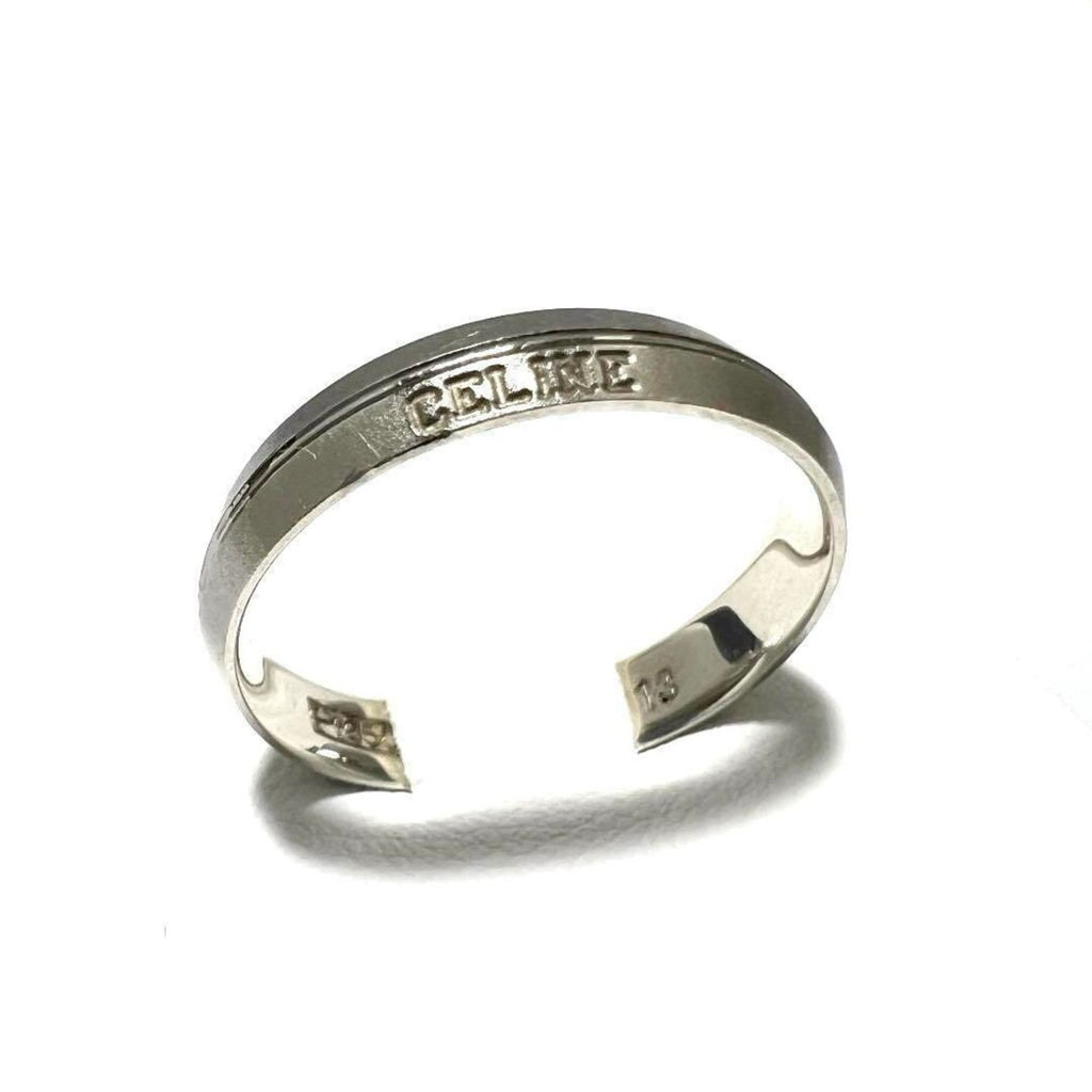 Celine Platinum 850 Band Ring