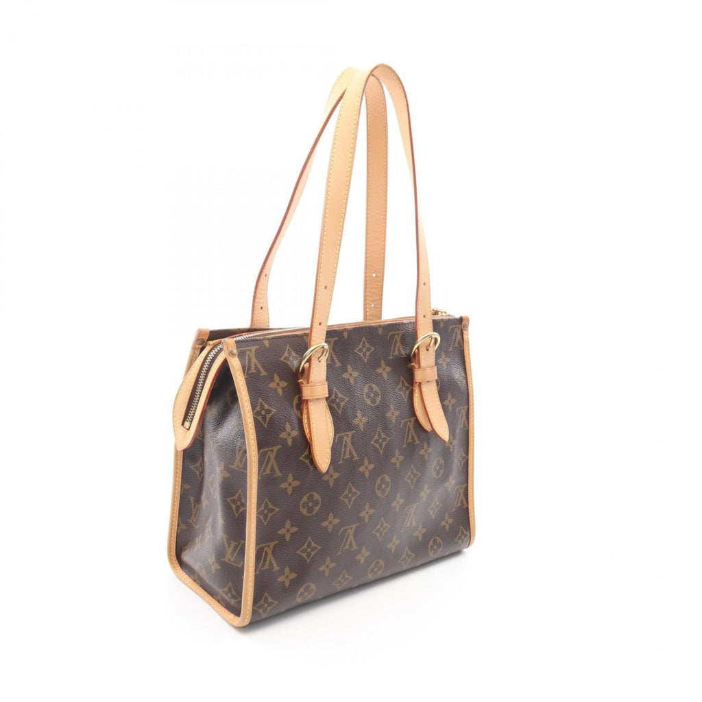 Louis Vuitton Brown Coated Canvas Pvc Monogram Leather Tote Bag