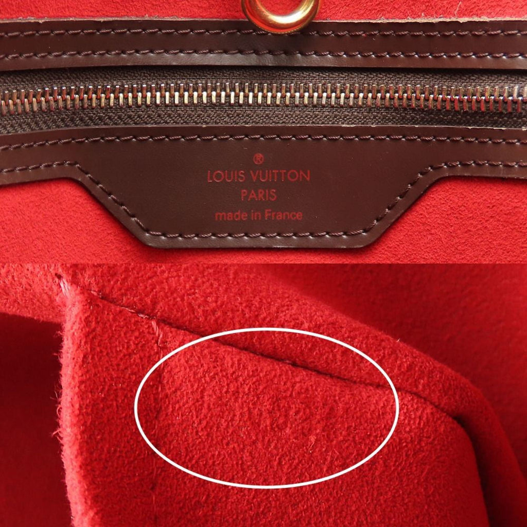 Louis Vuitton Ebene Canvas Tote Bag
