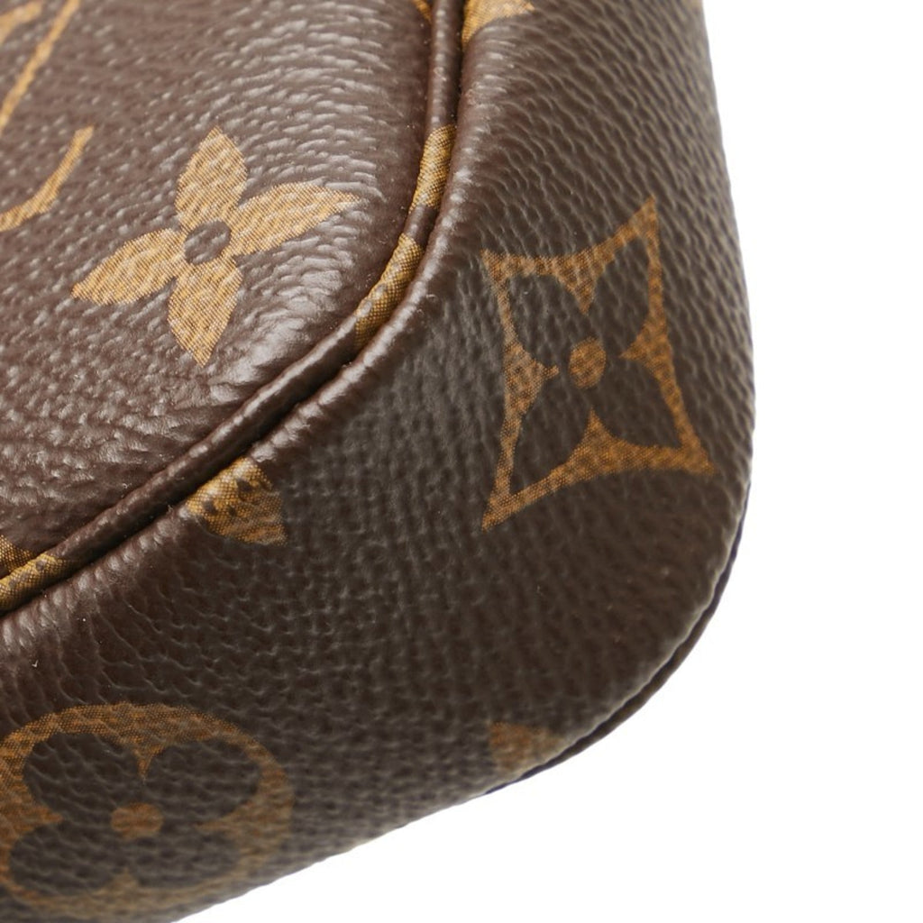 Louis Vuitton Monogram Brown Pvc Leather Pochette