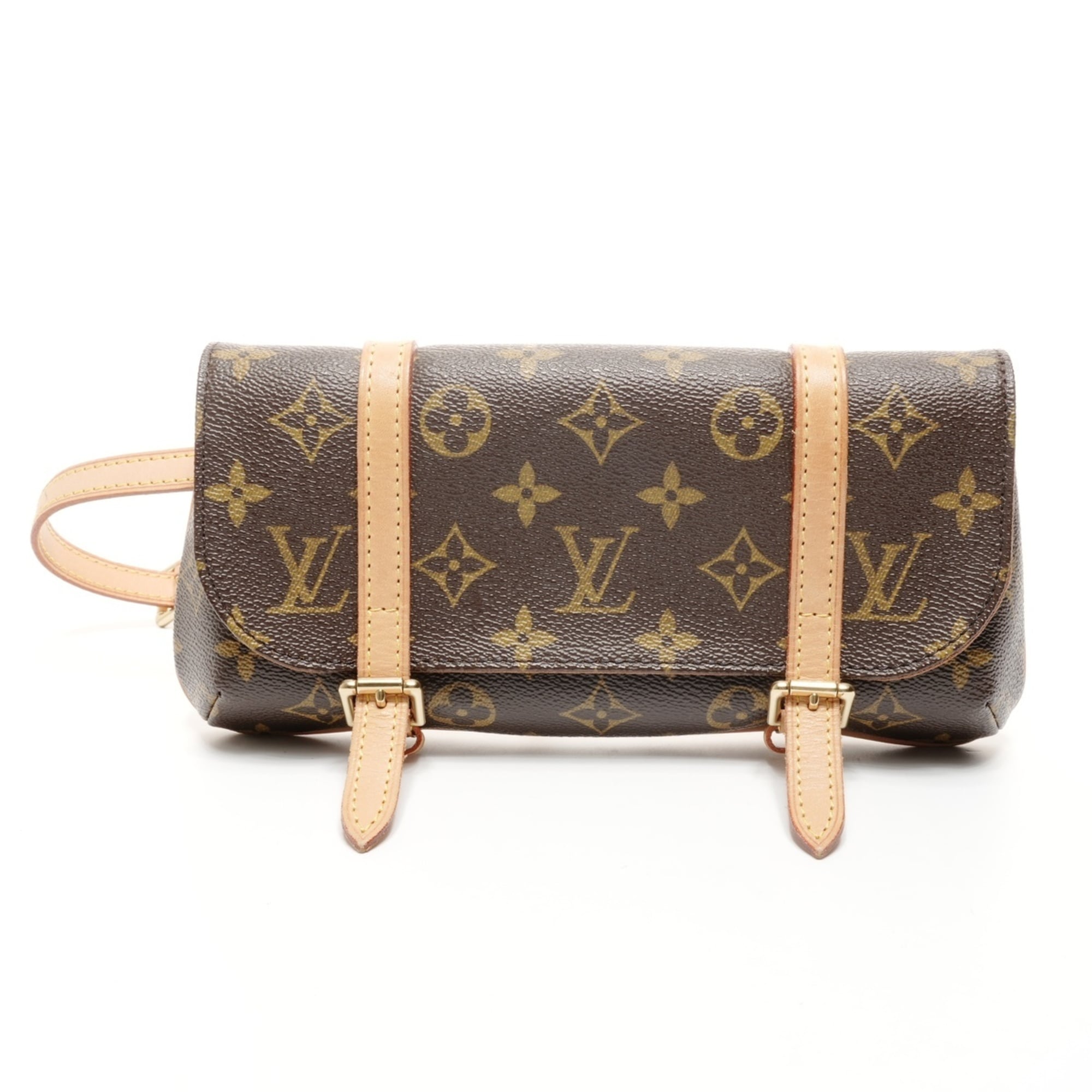 Louis Vuitton Monogram Brown Monogram Pochette Shoulder Bag
