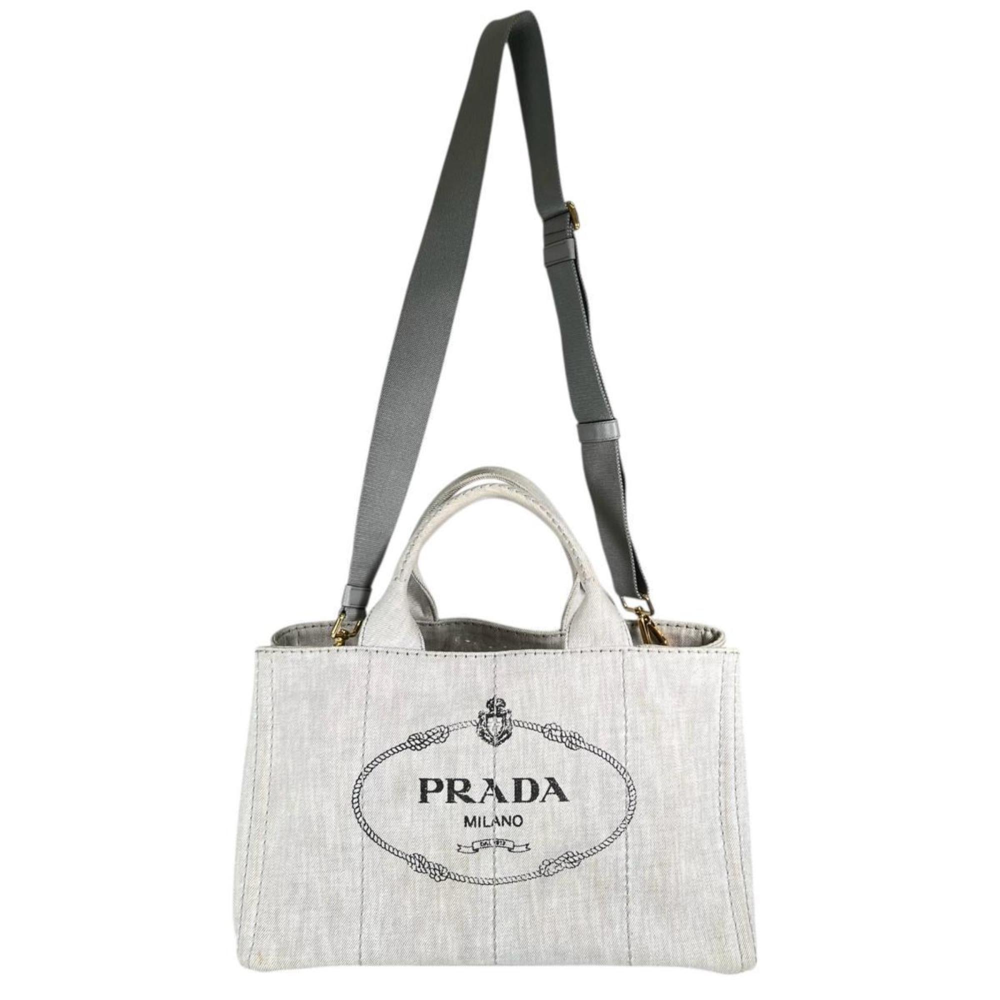 Prada Denim Tote Bag