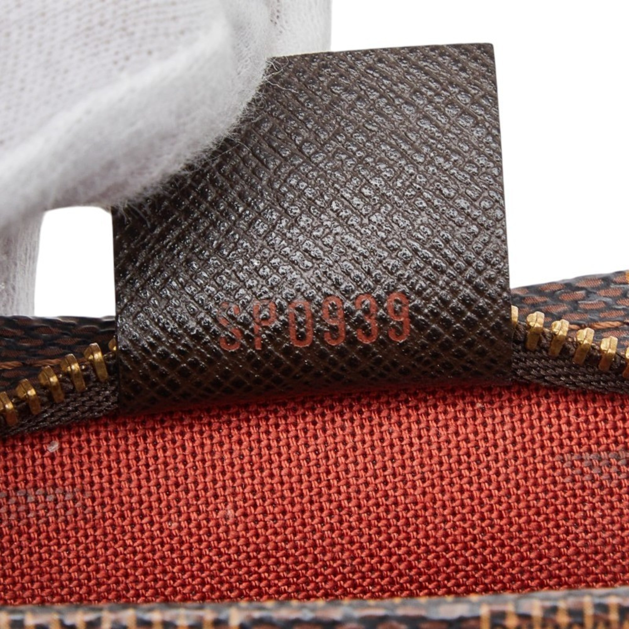 Louis Vuitton Damier Brown Damier Canvas Handbag Pouch