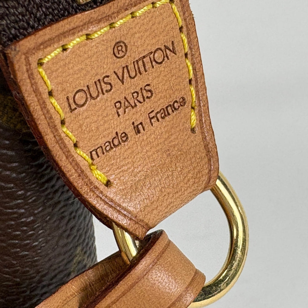 Louis Vuitton Brown Monogram Pochette Pouch