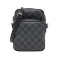 Louis Vuitton Graphite Coated Canvas Shoulder Bag