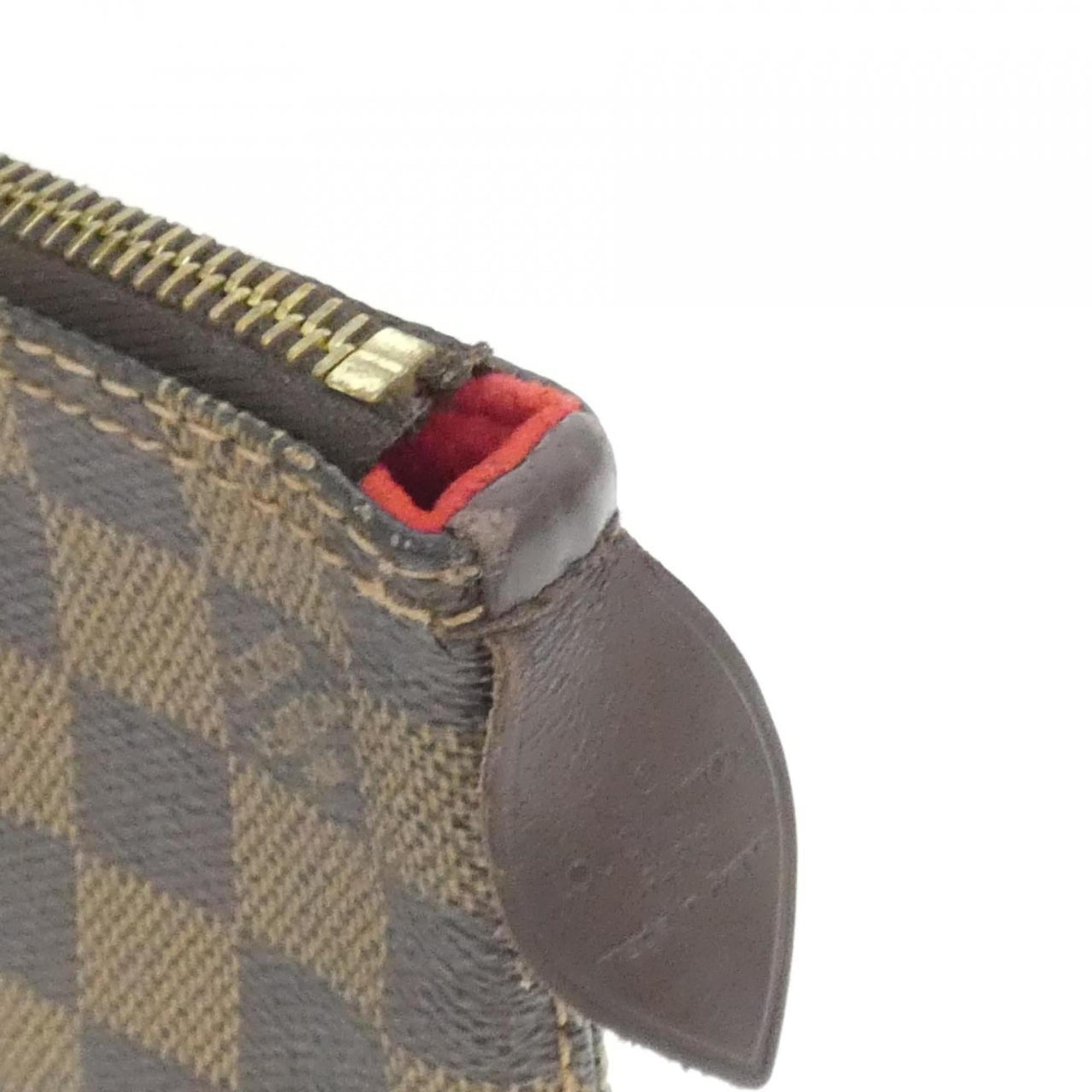 Louis Vuitton Ebene Coated Canvas Handbag