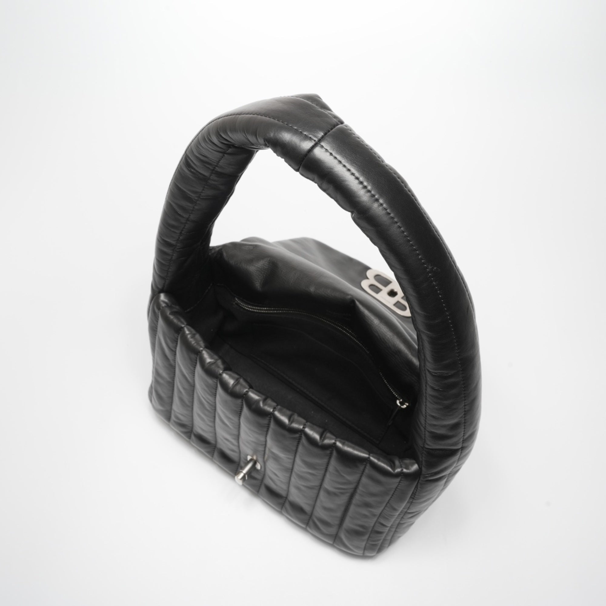 Balenciaga Black Leather Shoulder