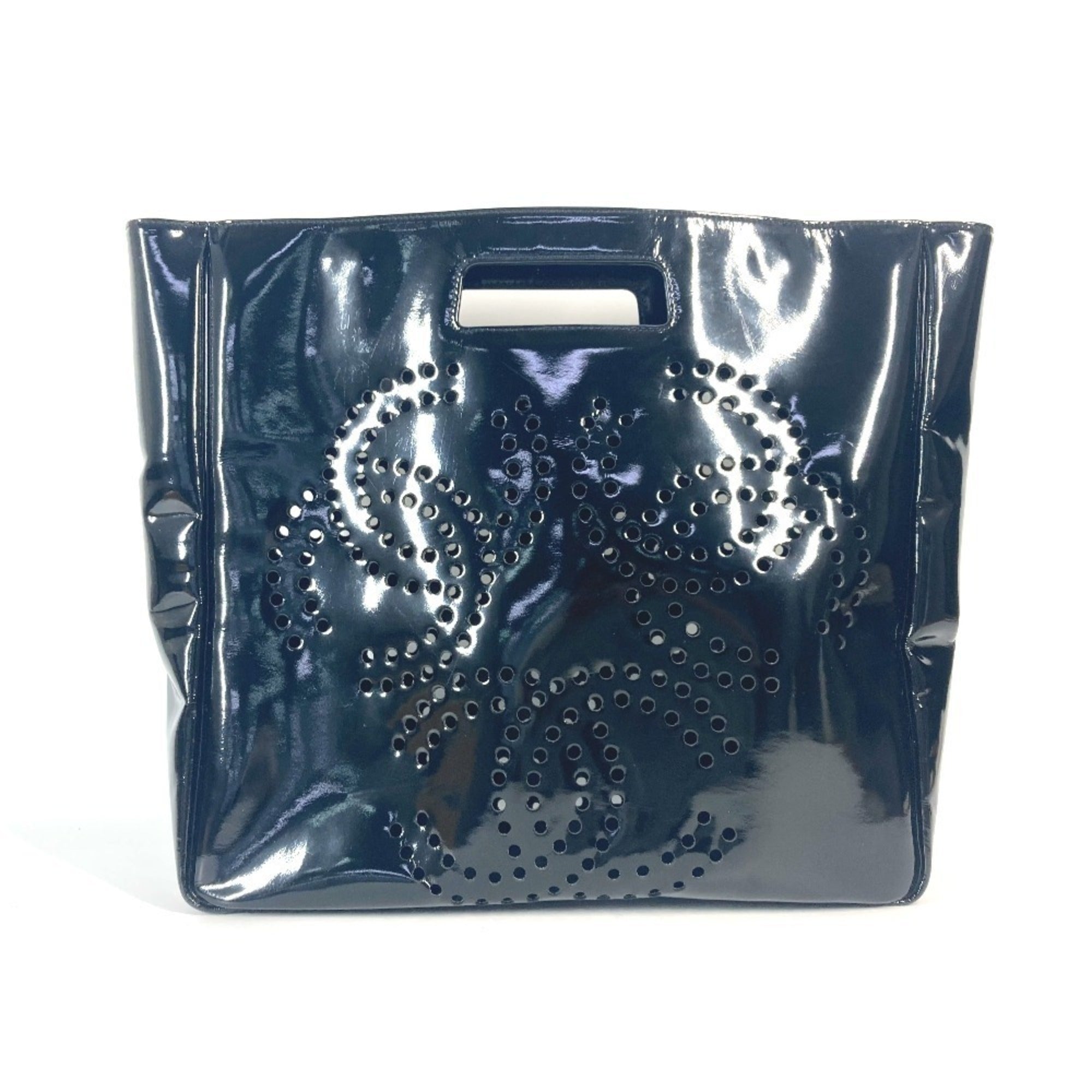 Chanel Black Leather Handbag