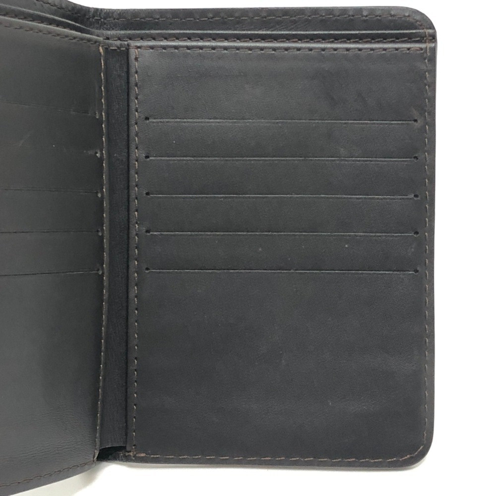 Louis Vuitton Coffee Utah Leather Coin Purse/Coin Case
