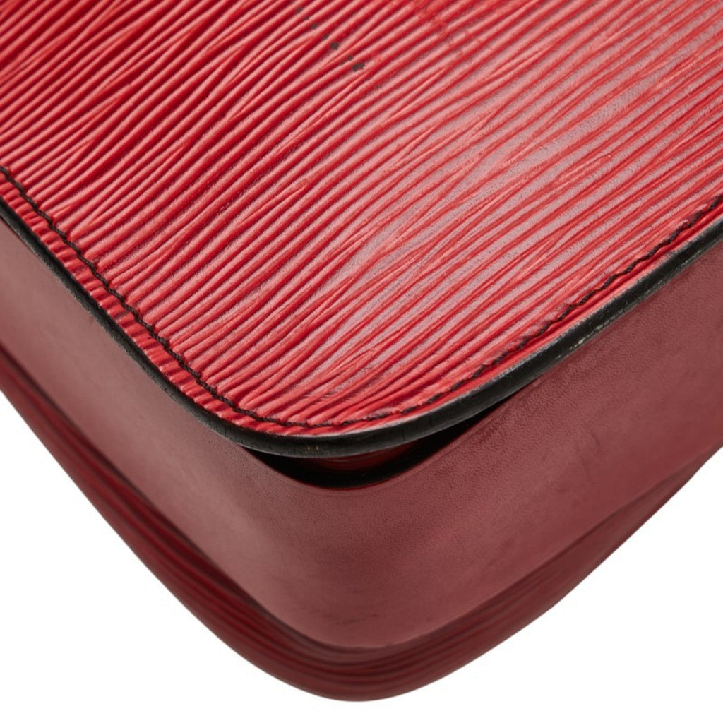 Louis Vuitton Epi Castilian Red Leather Shoulder Bag