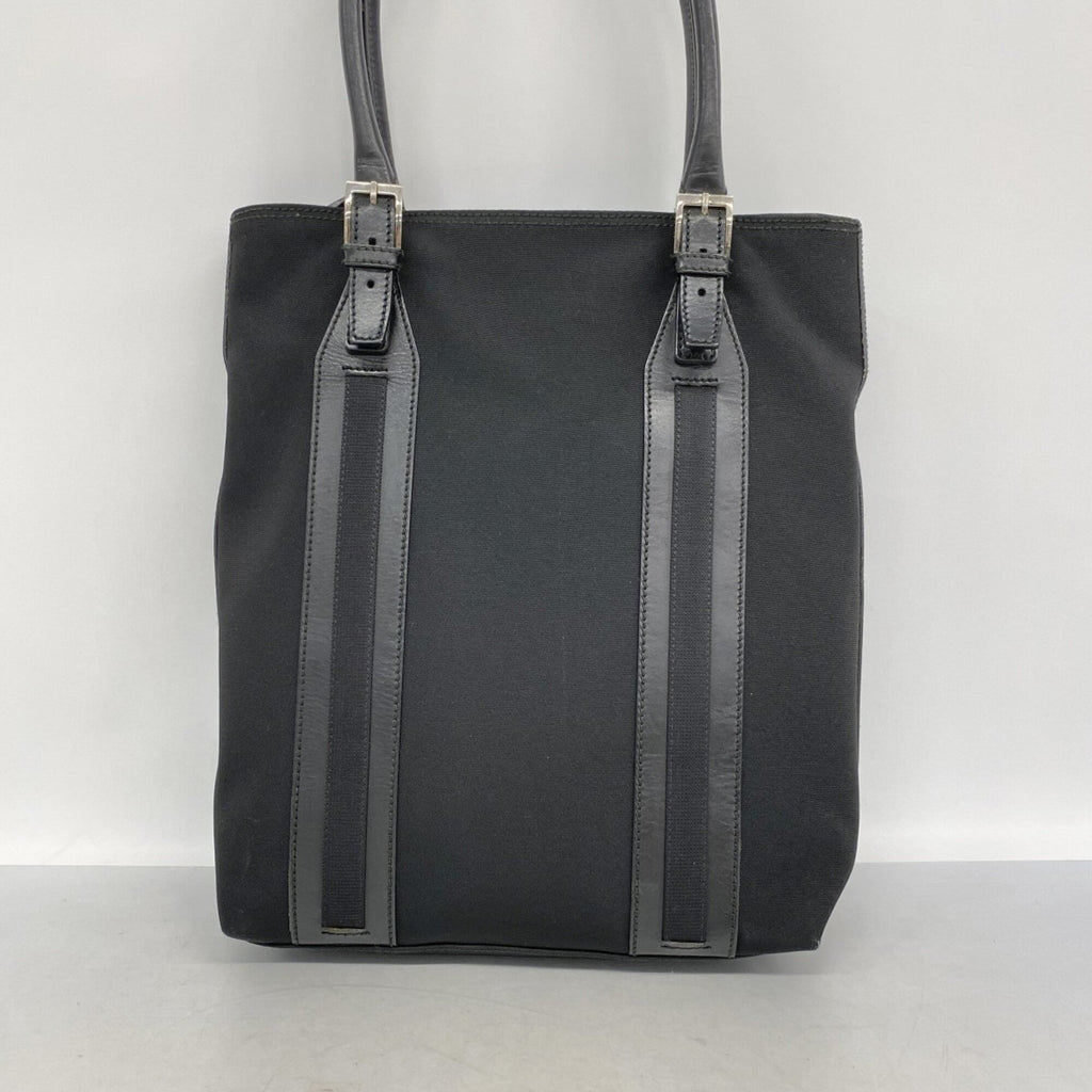 Gucci Black Nylon Tote Bag (Pre-Owned)