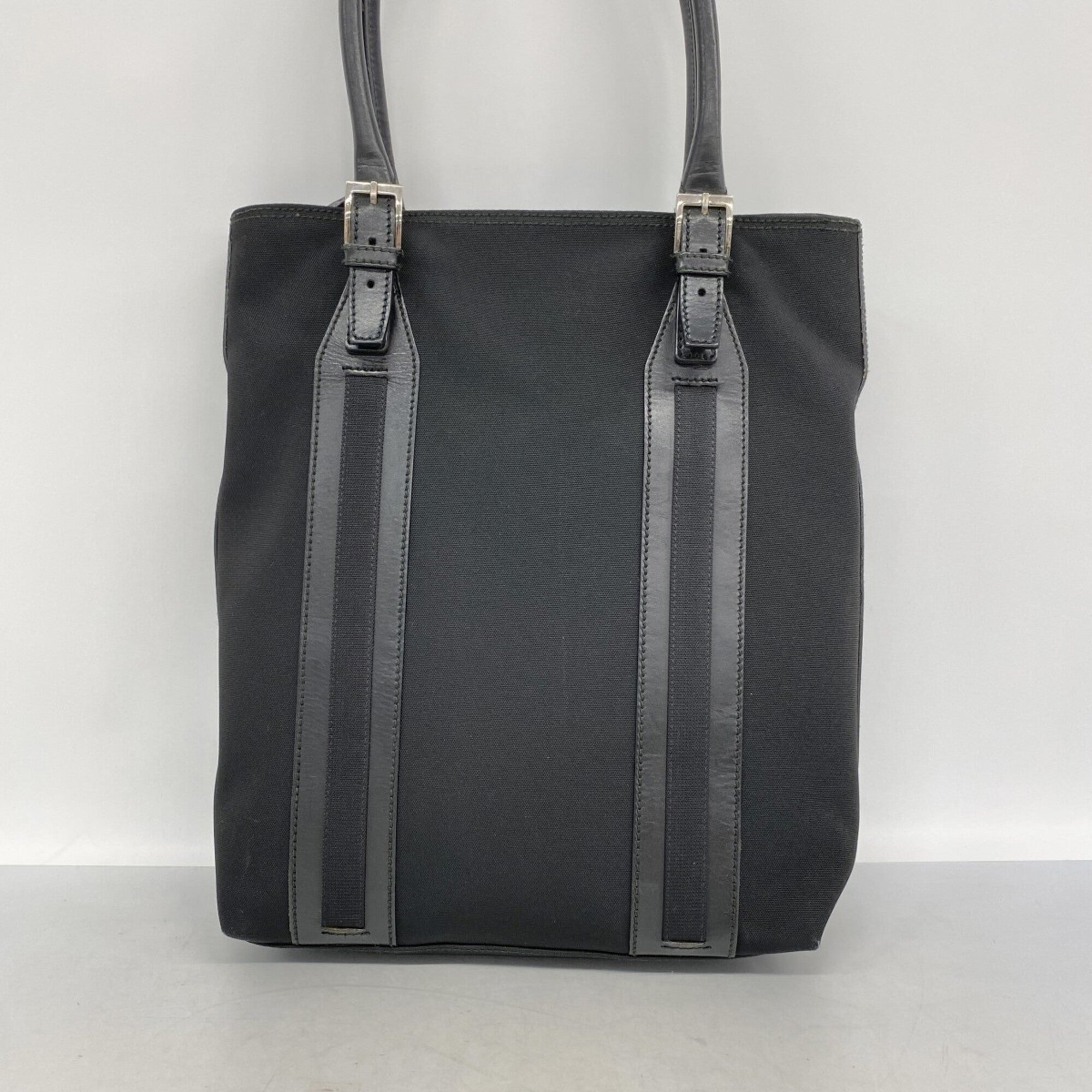 Gucci Black Nylon Tote Bag (Pre-Owned)
