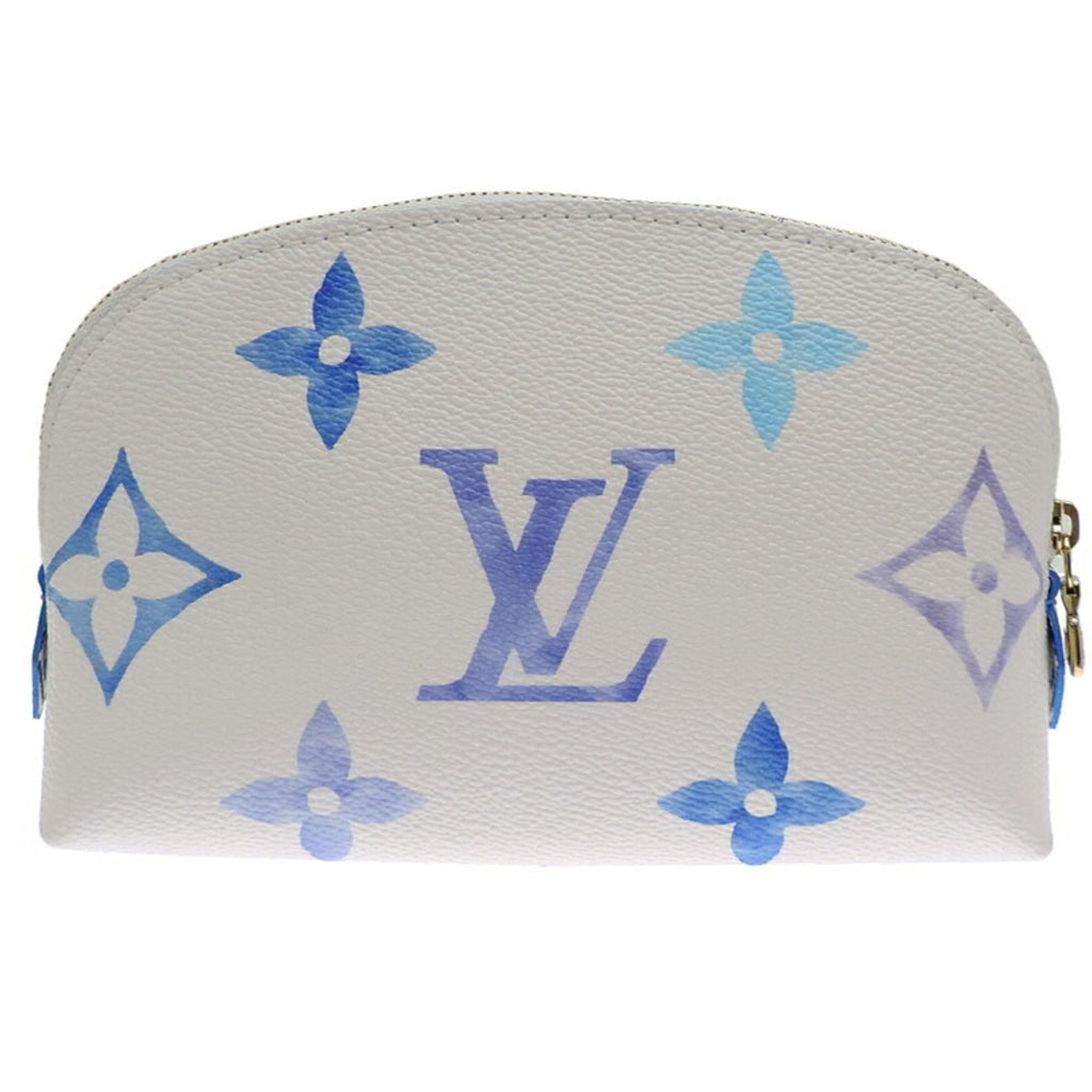 Louis Vuitton Blue White Pouch