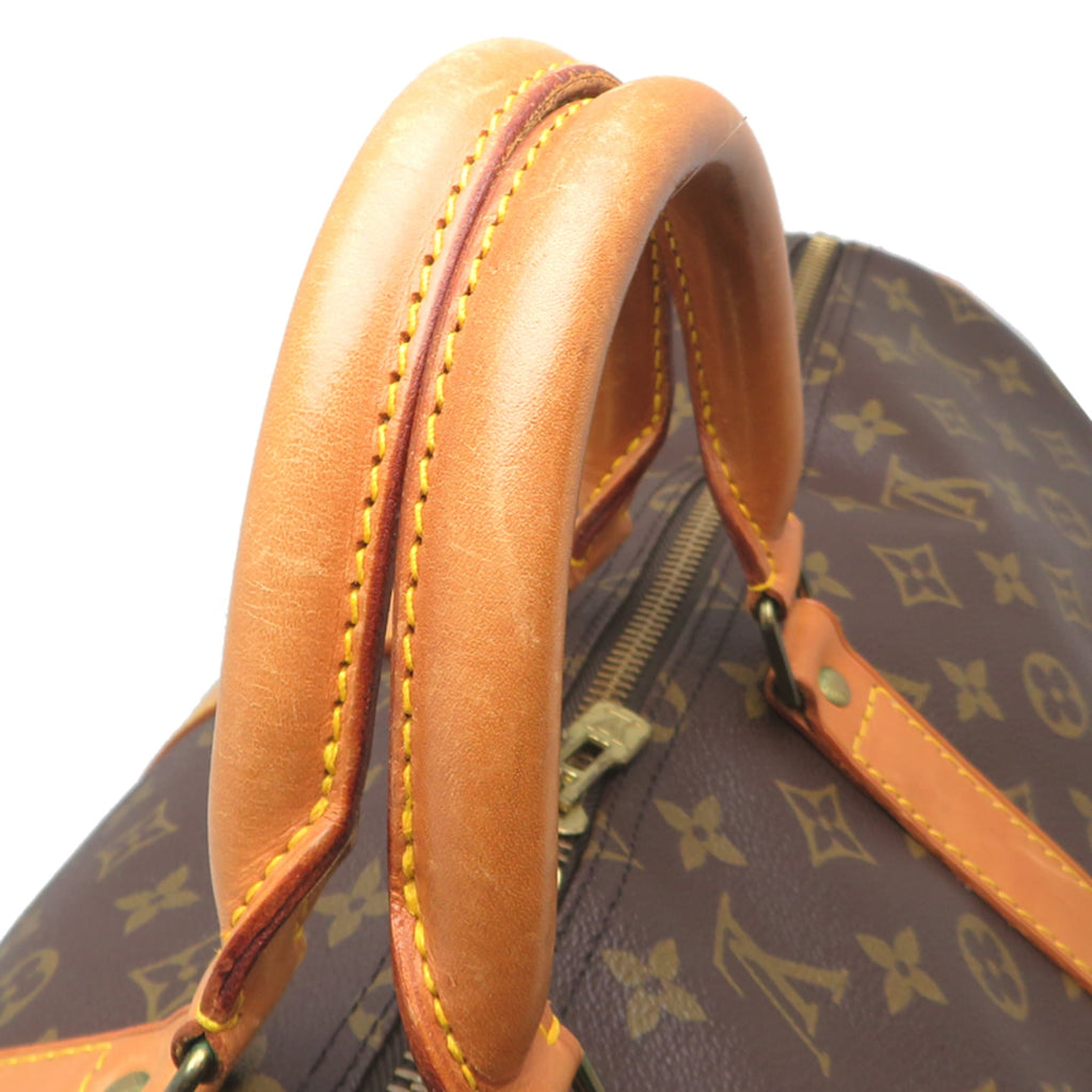 Louis Vuitton Brown Monogram Boston Bag
