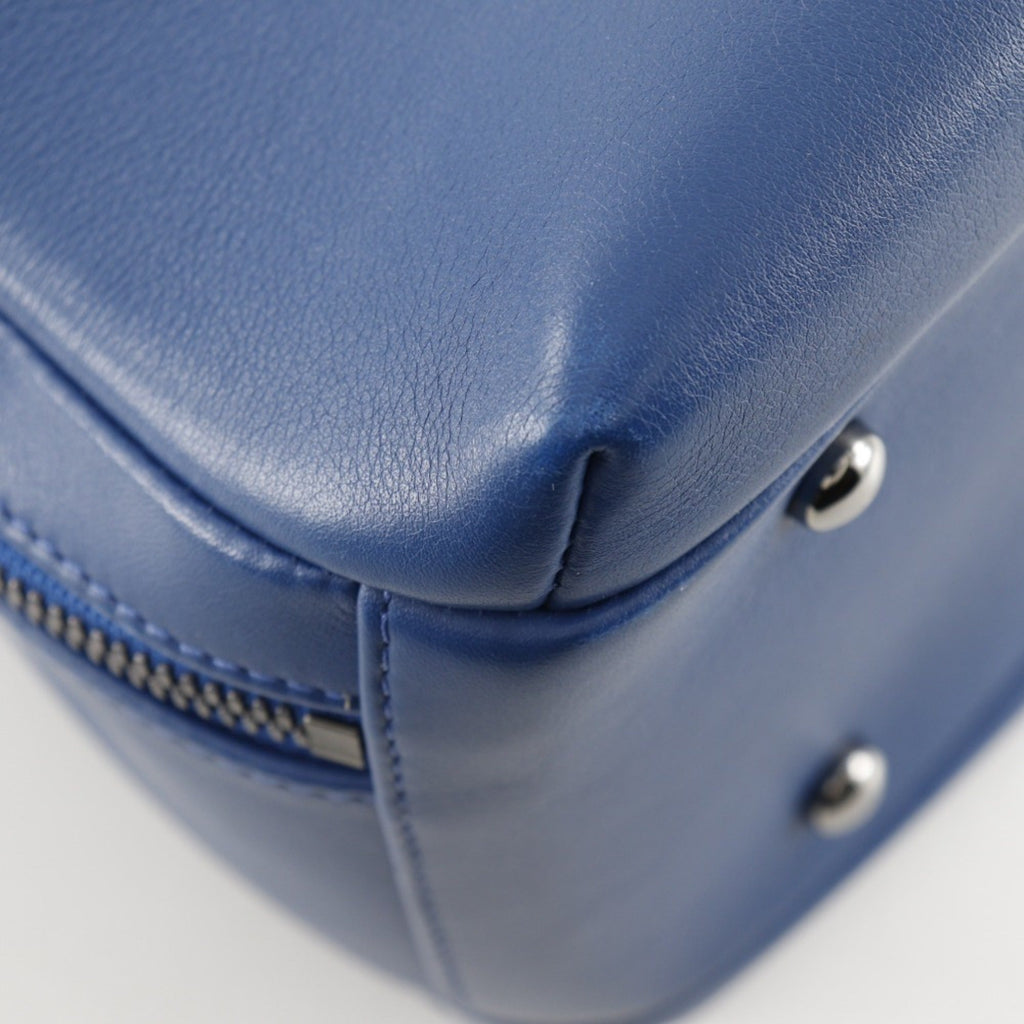 Chanel Blue Leather Handbag