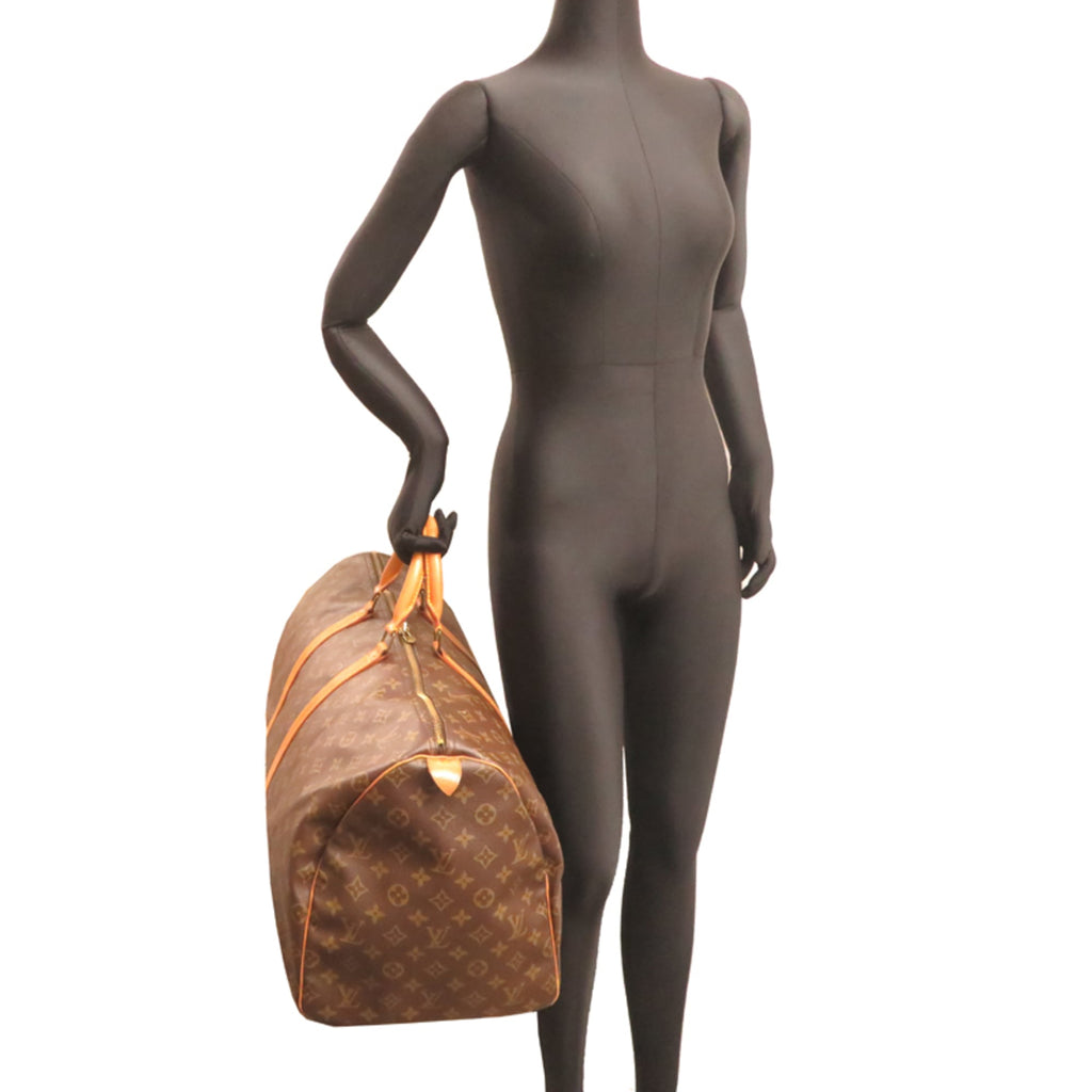 Louis Vuitton Brown Monogram Boston Bag