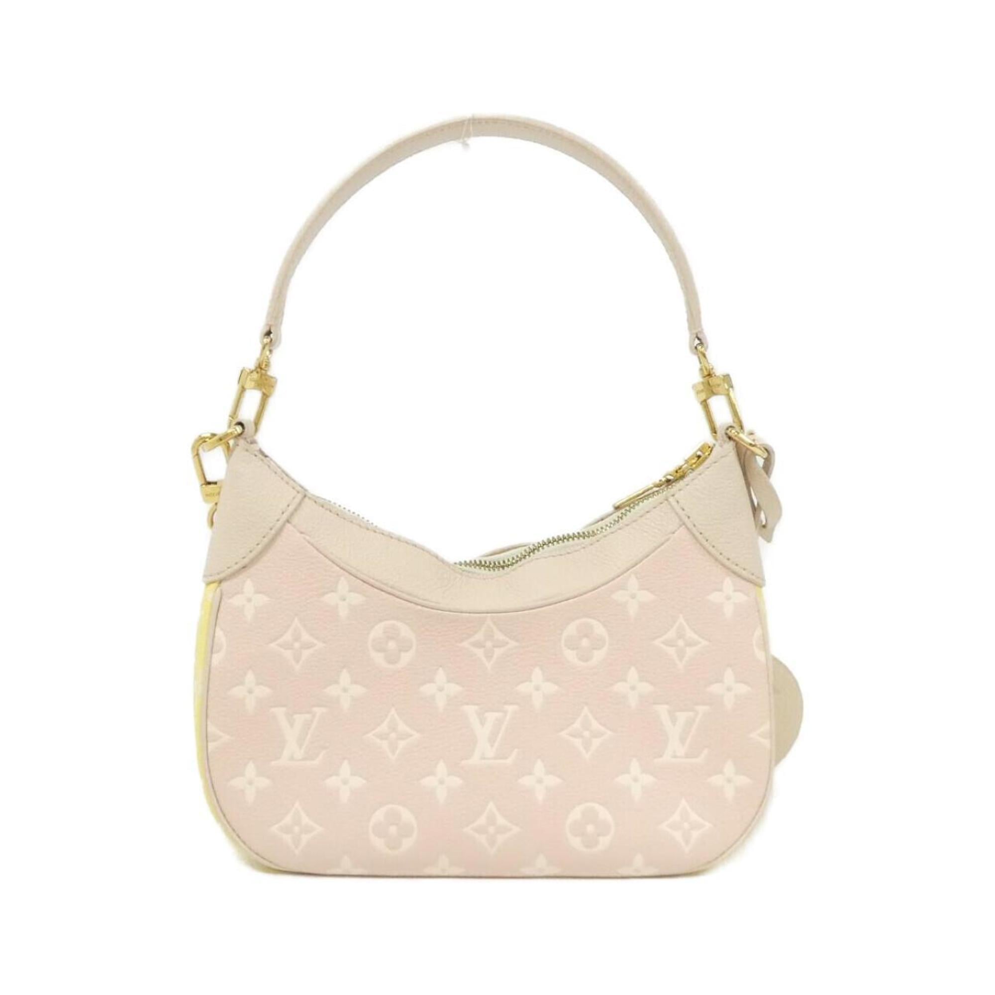 Louis Vuitton Beige Leather Shoulder Bag