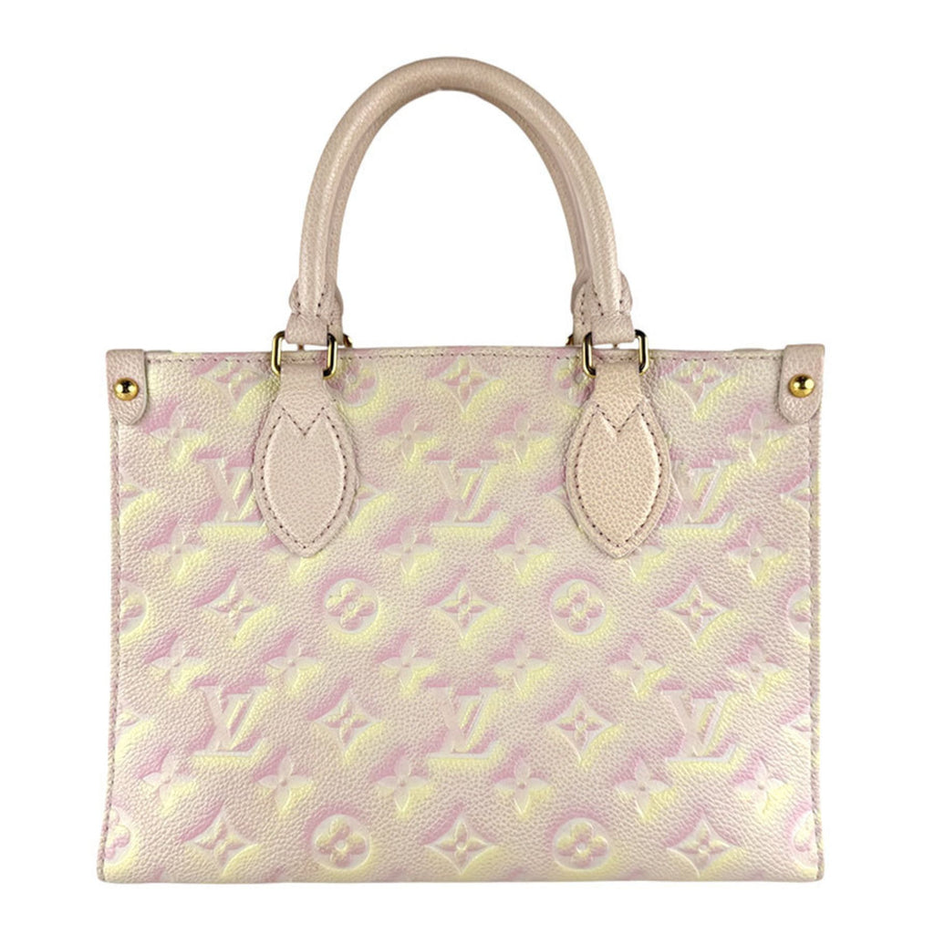 Louis Vuitton Monogram Empreinte Pink Yellow Monogram Empreinte Handbag Shoulder Bag