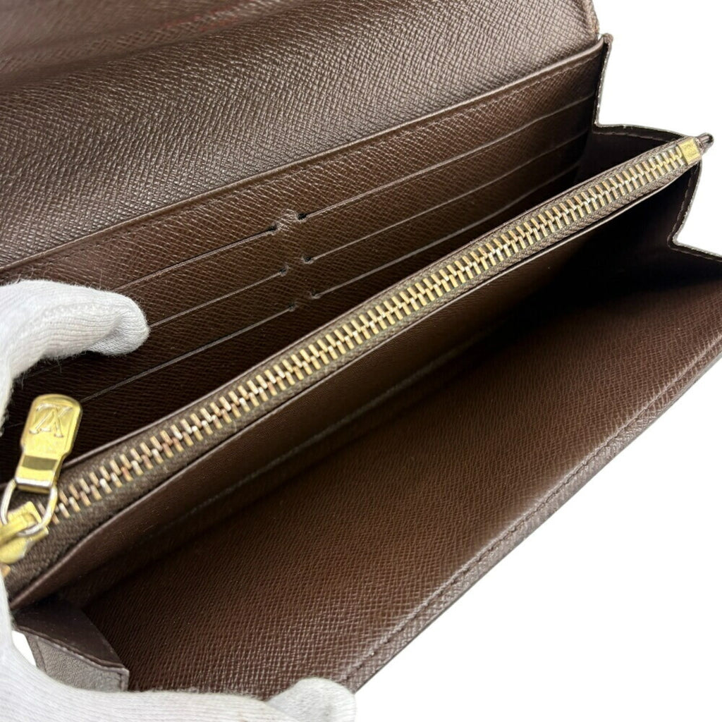 Louis Vuitton Brown Cuir Ombre Leather Coin Purse/Coin Case