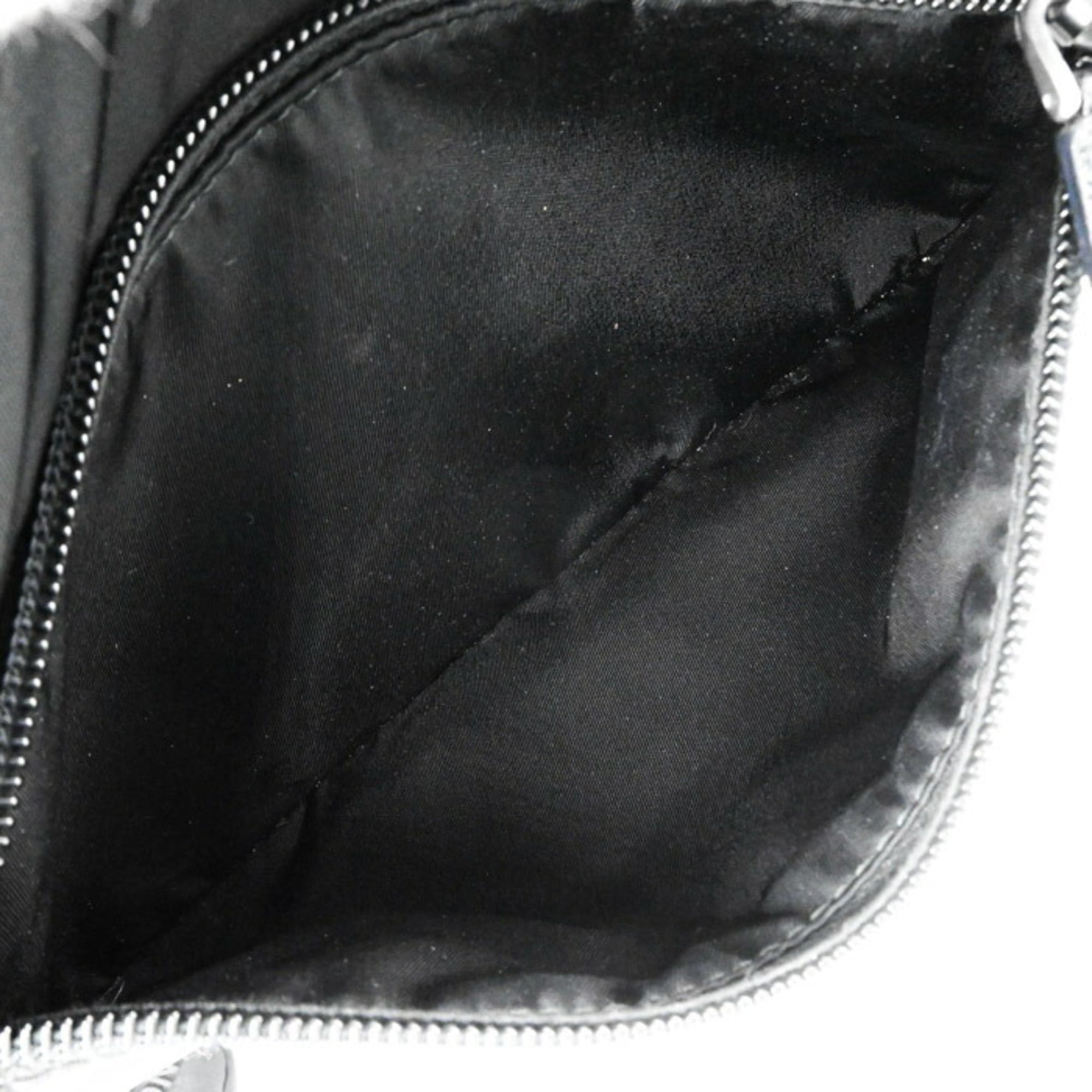 Prada Black Nylon Tessuto Shoulder Bag