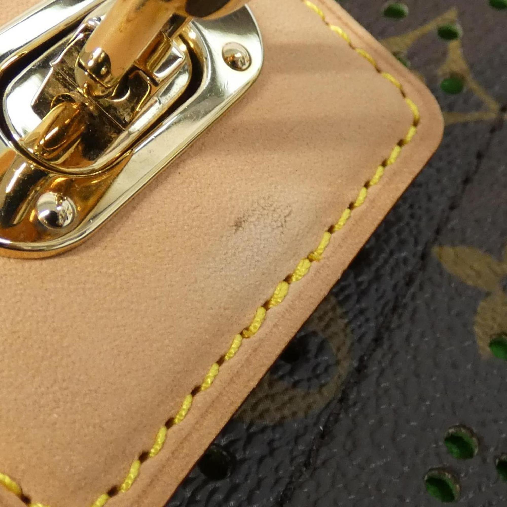 Louis Vuitton Brown Coated Canvas Shoulder Bag