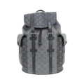 Louis Vuitton Black Coated Canvas Backpack