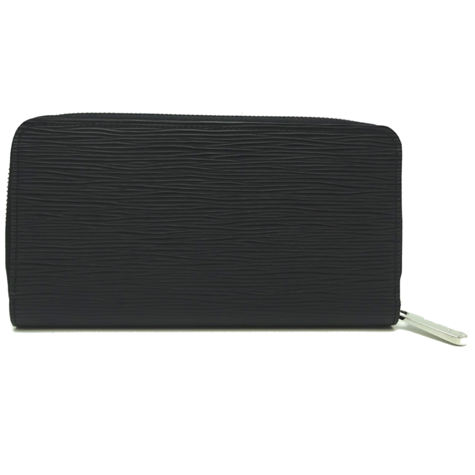 Louis Vuitton Black Noir Epi Leather Long Wallet