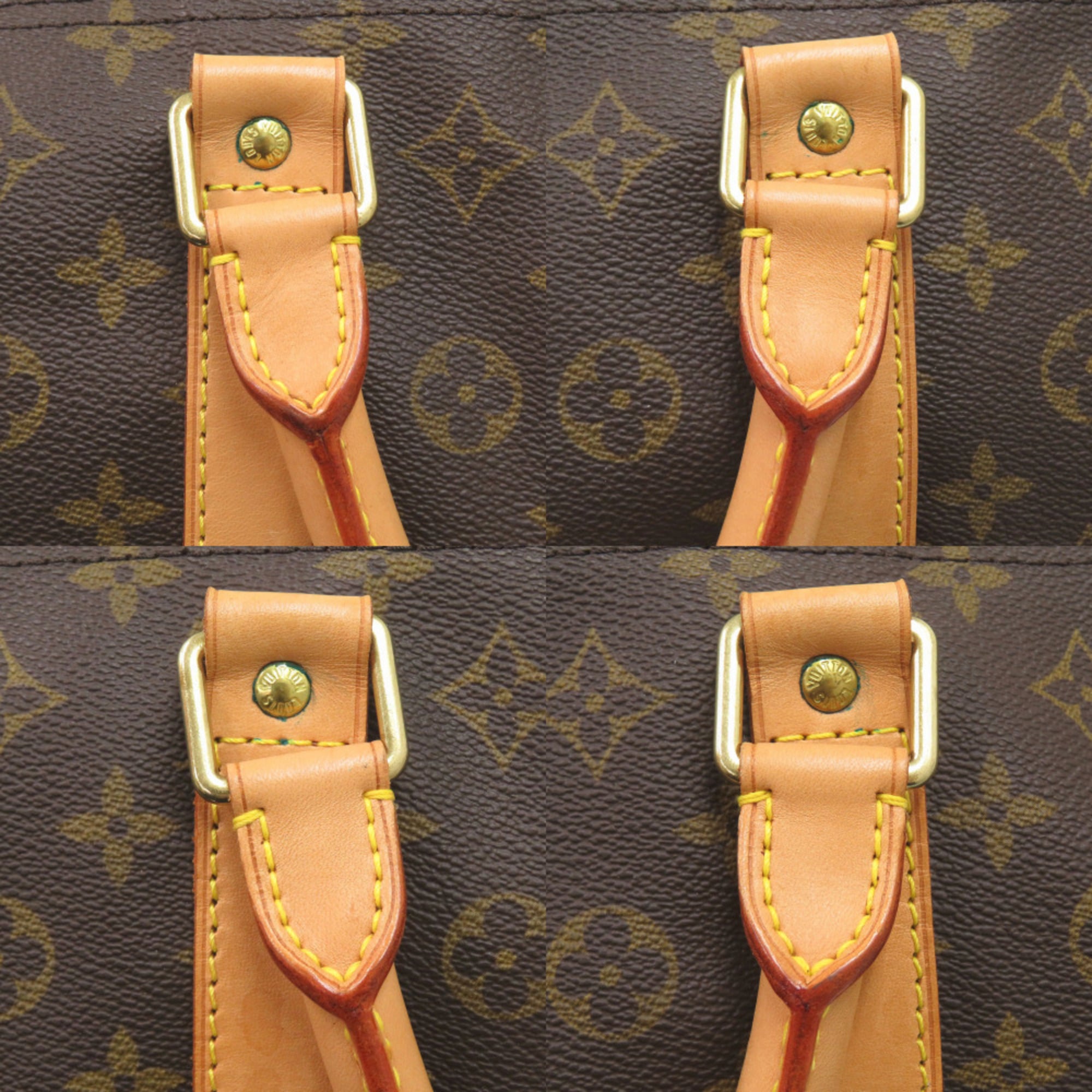 Louis Vuitton Brown Monogram Monogram Boston Bag