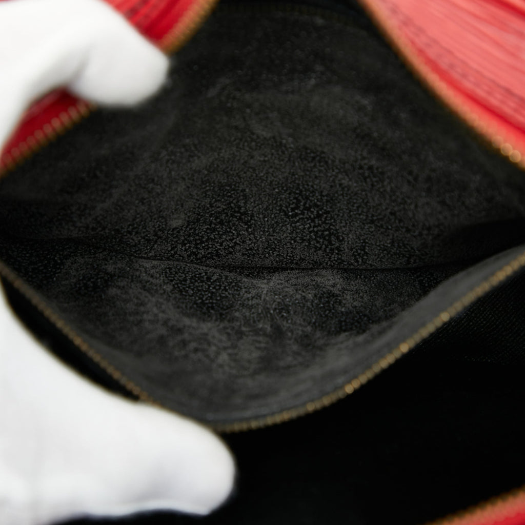 Louis Vuitton Castilian Red Leather Shoulder Bag