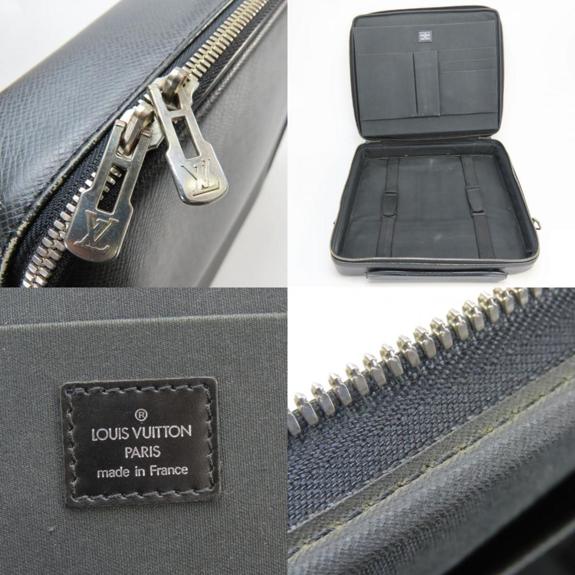 Louis Vuitton Ardoise Taiga Leather Shoulder Bag