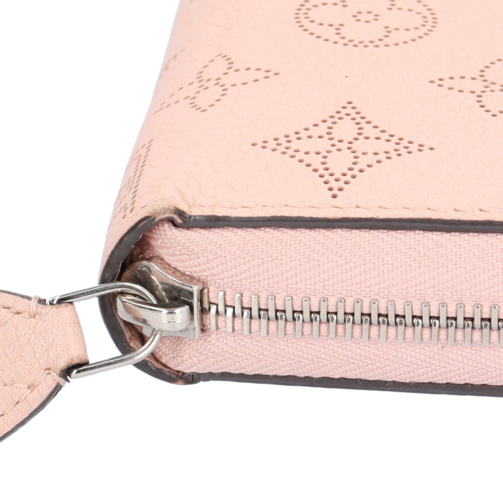 Louis Vuitton Mahina Magnolia Pink Mahina Leather Long Wallet