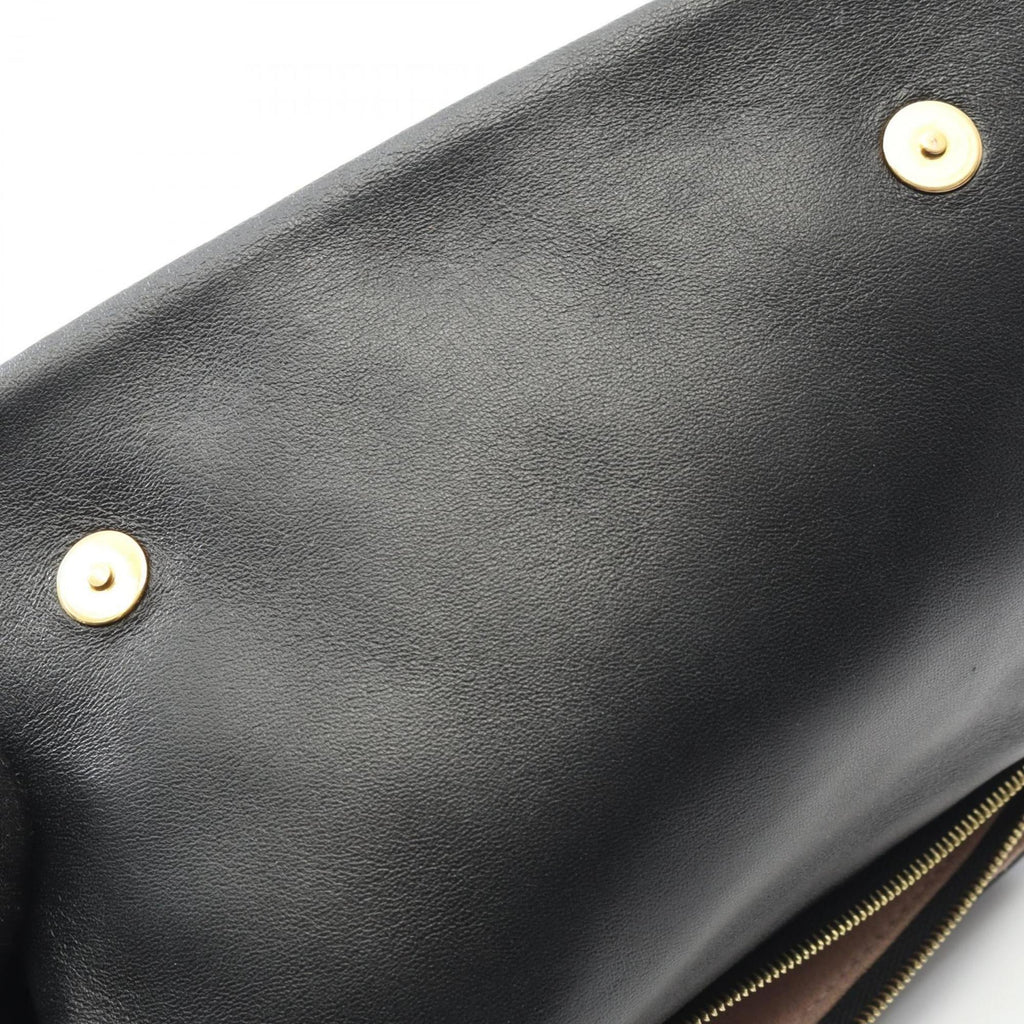 Louis Vuitton Black Noir Leather Shoulder Bag