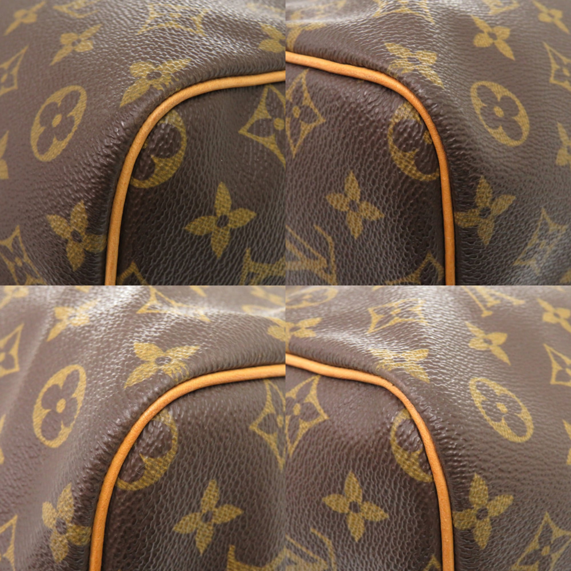 Louis Vuitton Brown Monogram Monogram Boston Bag