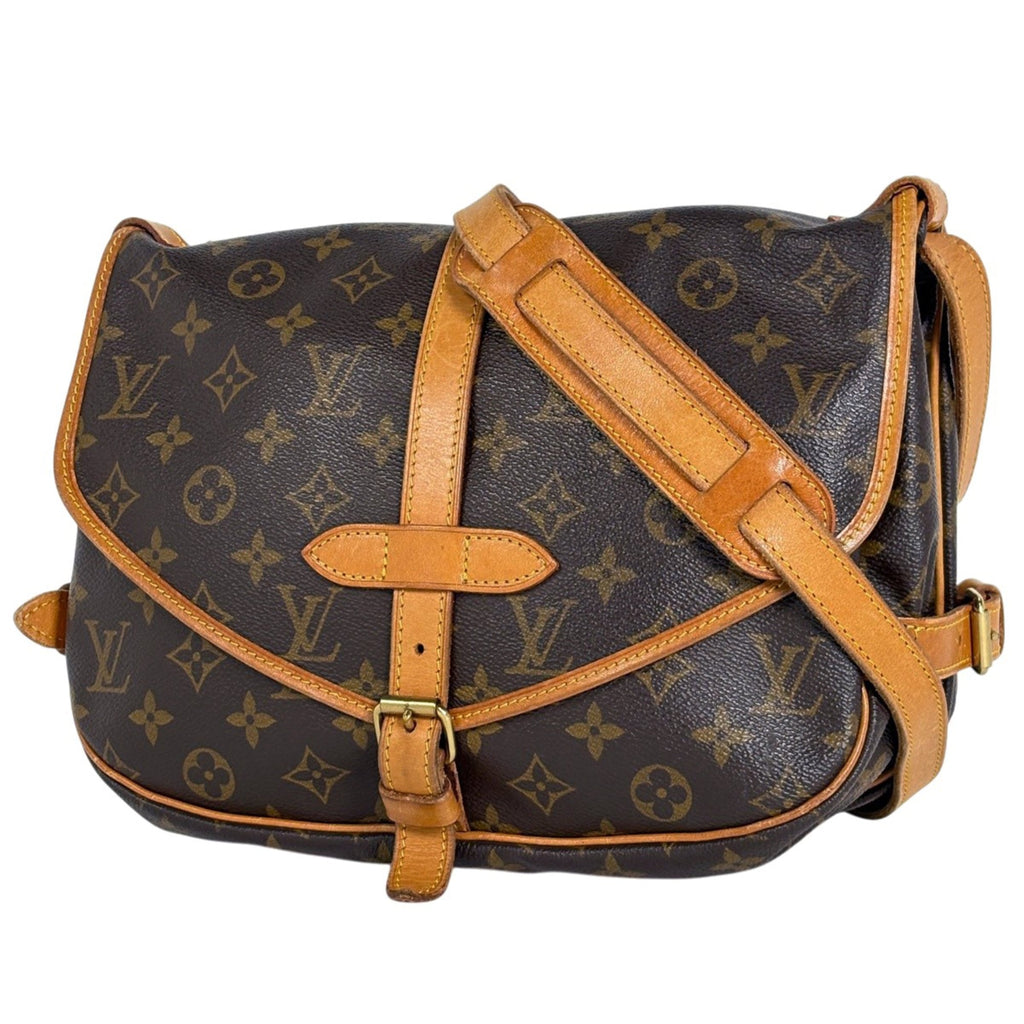Louis Vuitton Brown Monogram Shoulder Bag