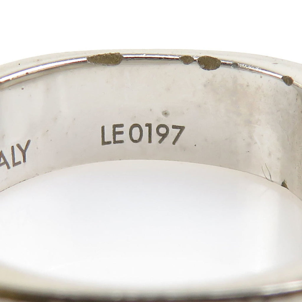 Louis Vuitton Gold Silver Metal Band Ring