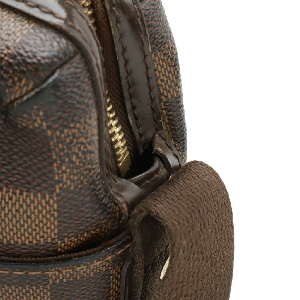 Louis Vuitton Brown Pvc Shoulder Bag