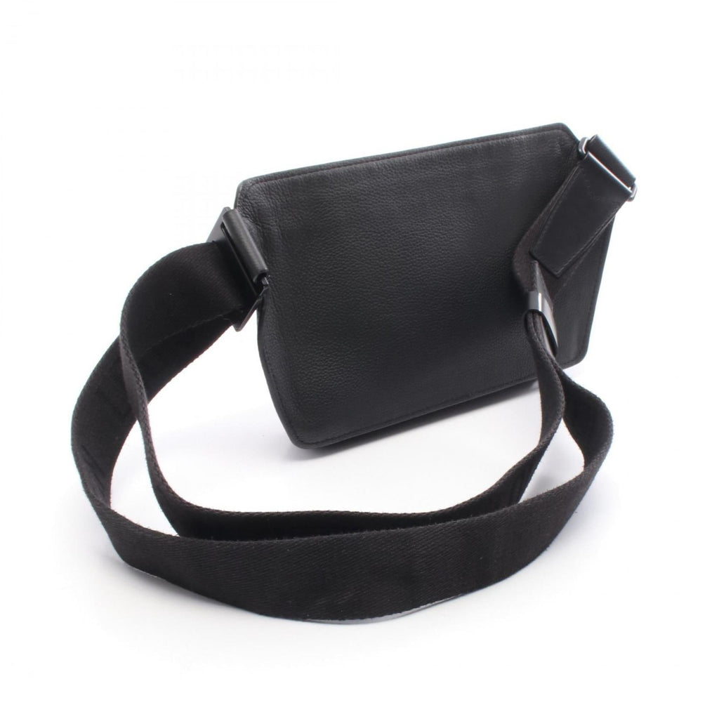 Louis Vuitton Black Noir Leather Fanny Pack