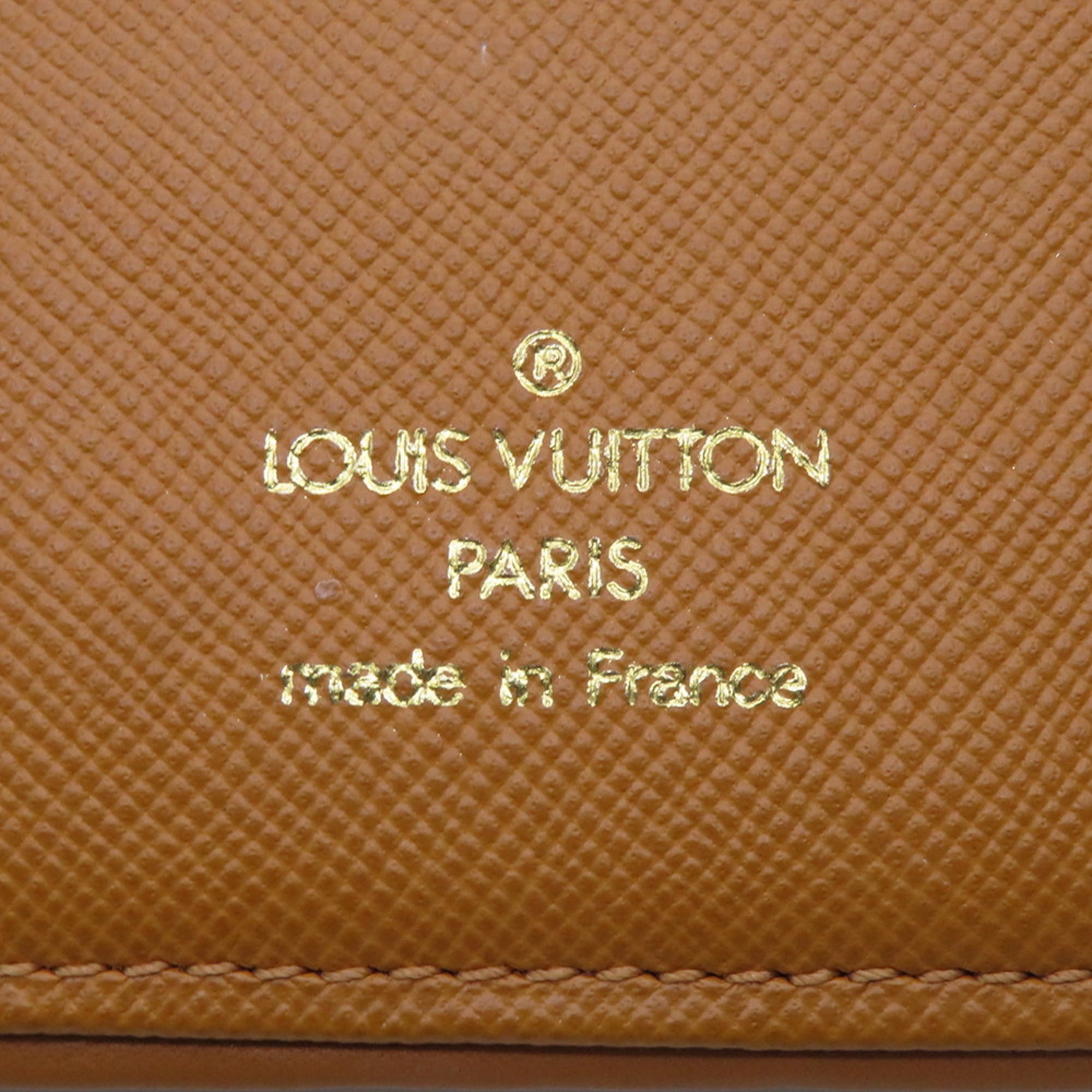 Louis Vuitton Beige Monogram Monogram Mini Wallet (Tri-Fold)